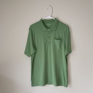 Croft & Barrow casual dress soft polo green